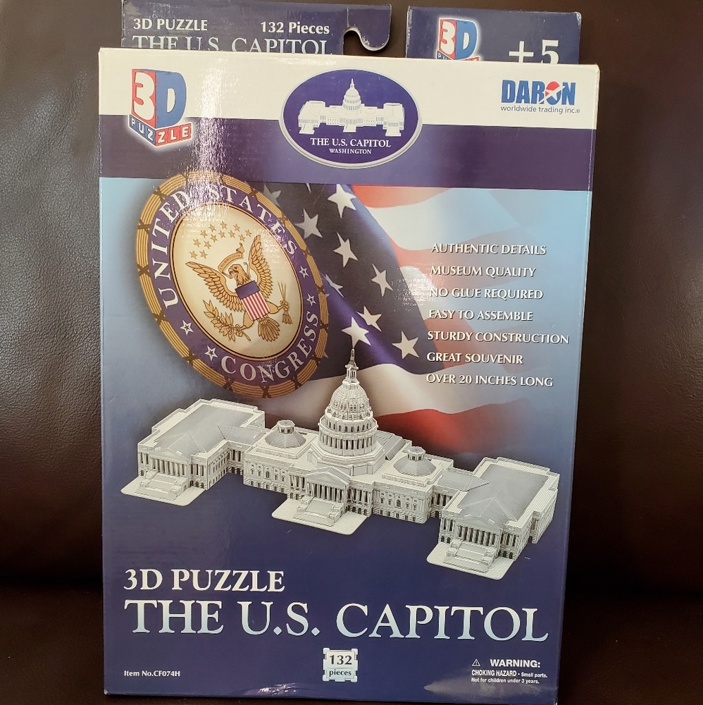 3D Puzzle US Capitol